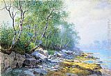 William Stanley Haseltine Canvas Paintings - Seal Harbor, Mount Desert, Maine
